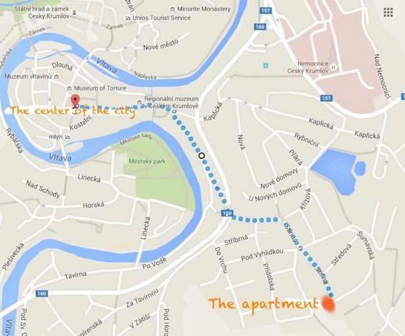 Apartman Castle View Český Krumlov 外观 照片